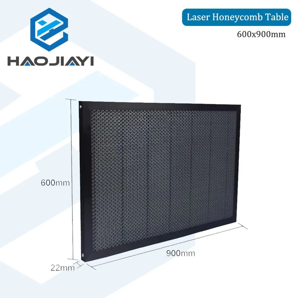 Tavolo da Lavoro a Nido d'Ape per Laser CO2 600 * 900mm Piattaforma di Taglio in Acciaio Compatibile con Macchine per Incisione e Taglio Laser