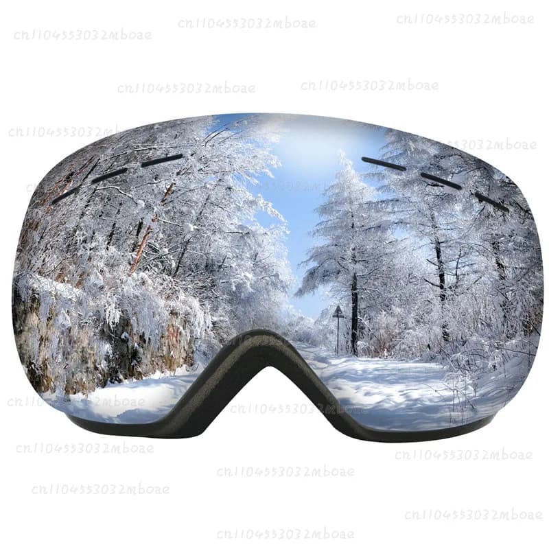 Occhiali da Sci e Snowboard con Funzioni Magnetiche, Occhiali Protettivi per Sport all'Aperto