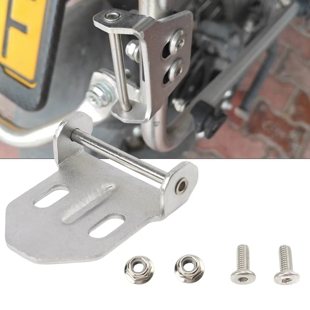 Set di Supporti per Serrature Moto, Fissaggi Laterali per Valigie, Viti per Bauletti e Borse Laterali, Accessori Moto