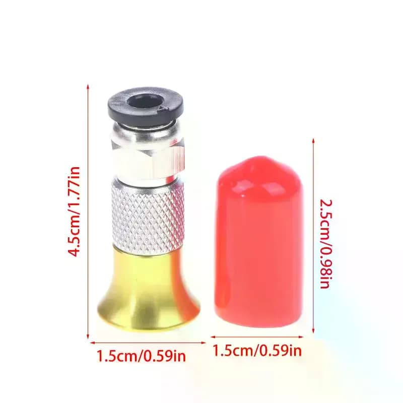 1/4 pz stampante 3D filamento asciugatrice scatola accessori PC4-M6 connettore dritto pneumatico 4*2.5mm tubo PTFE M6 raccordo di alimentazione accoppiatore