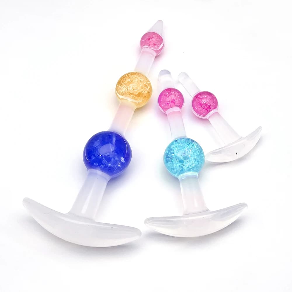 Silicone bead anal plug,Butt Anal Plug,S/M/L Sizes,Unisex Adult Sex Toys for Men Women,Anal Massager,Pleasure Toy,G-point Massag