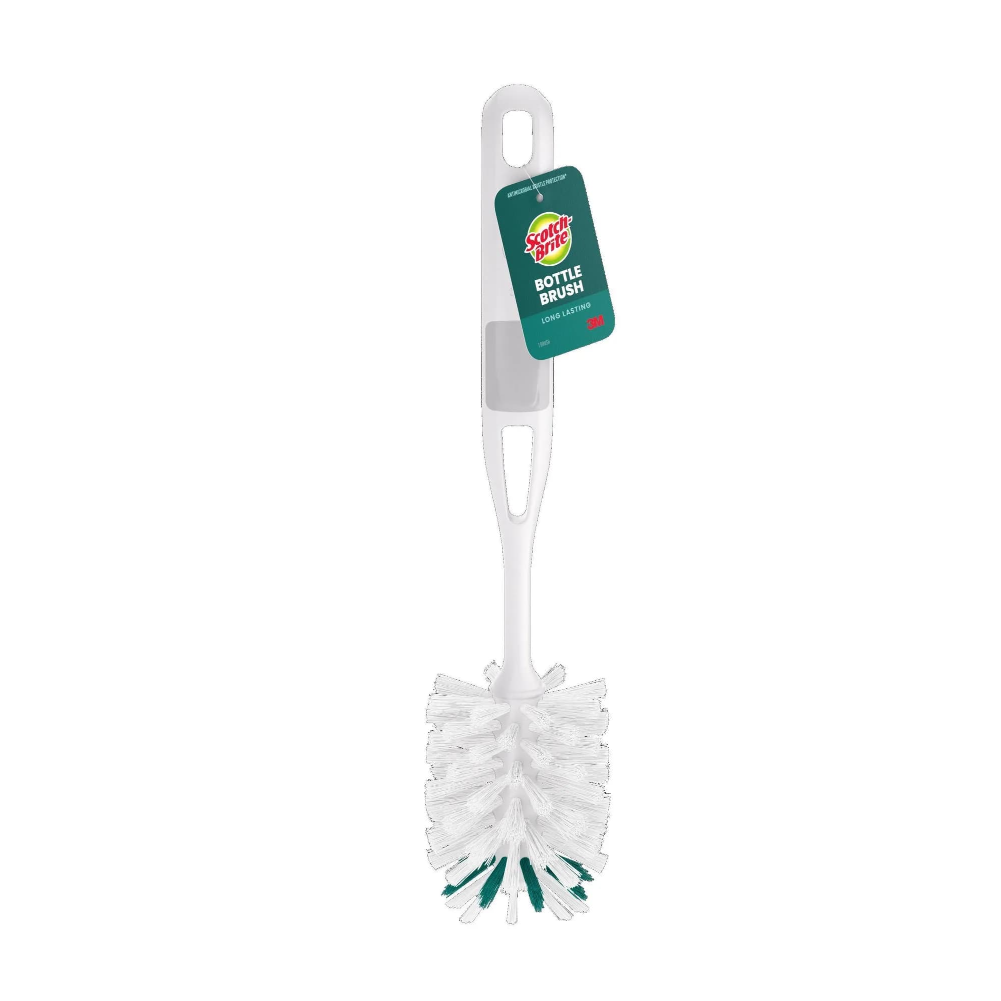 Bottle Brush Plastic 360 Bristle Scrubber For Glass Bottles Cups Vases Kitchenware Deep Cleaning Durable