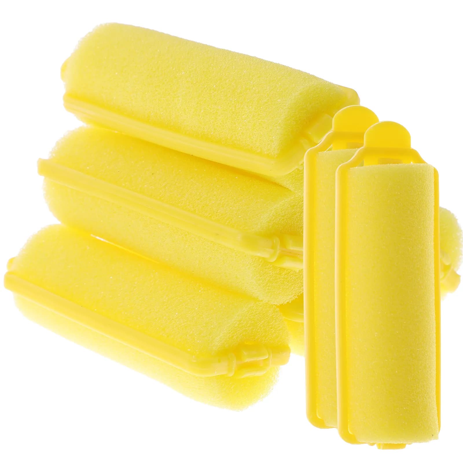 24Pcs Sponge Hair Roller Smooth Edge Soft Foam Curling Tool for Thick Fine Straight Long Short Hair Root Lift Volume Boost