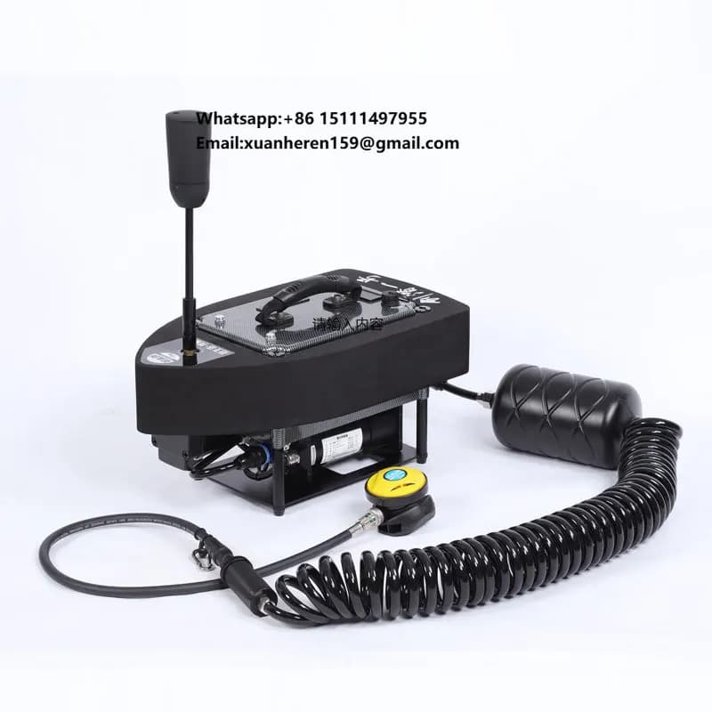 WOLACH Ventilatore Elettrico Portatile per Immersioni, Compressore, Attrezzatura per Respirazione Subacquea, Ricaricabile, per Sport Acquatici e Snorkeling