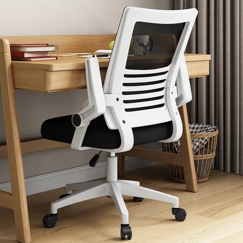 Sedia da ufficio ergonomica in rete Sedia da gioco per computer girevole regolabile Supporto lombare Poggiatesta Bracciolo Mobili per la casa reclinabili