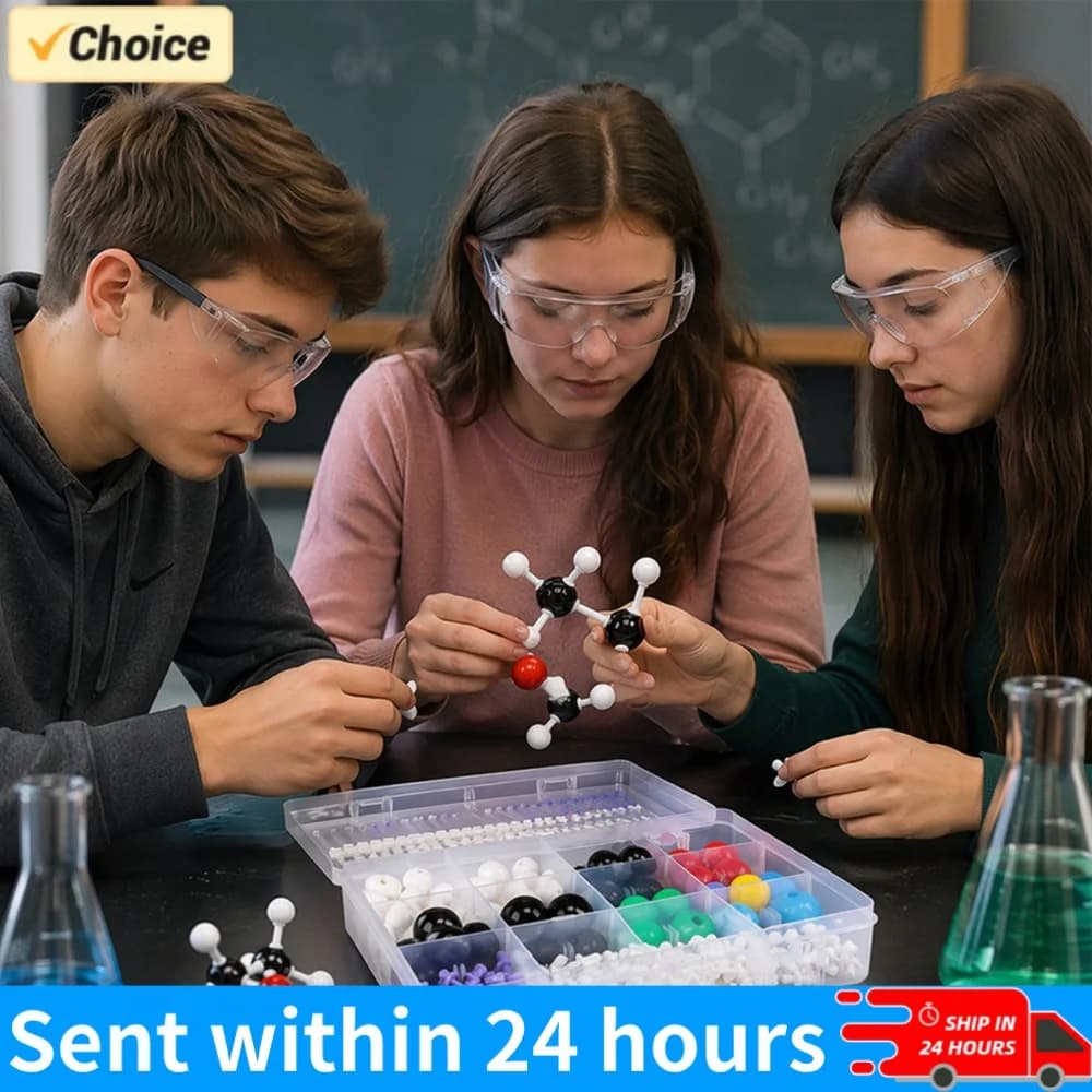Atom Element Model Kit Visualize Structure & Effortless Assembly Molecular Structures Building Kit for Lessons in Chemistry