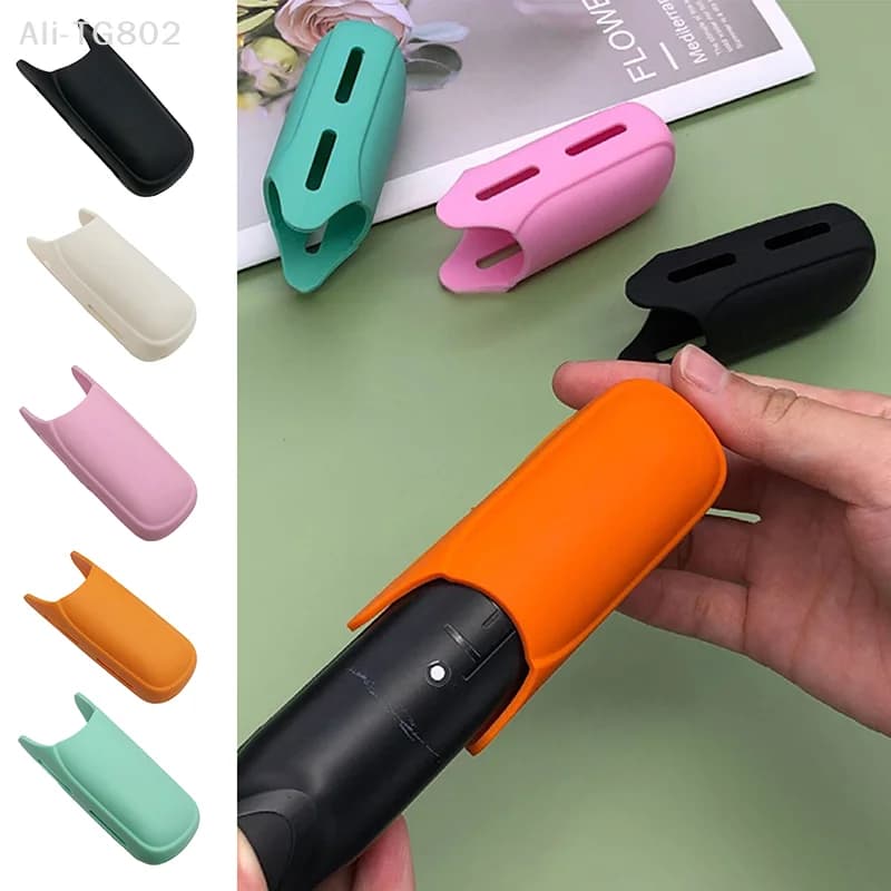 Copertura in Silicone Resistente al Calore per Ferro Arricciacapelli e Piastra, Protezione Antiscottatura, Adattabile Universalmente, Antiscivolo, Durevole, Sicura per Viaggi e Conservazione