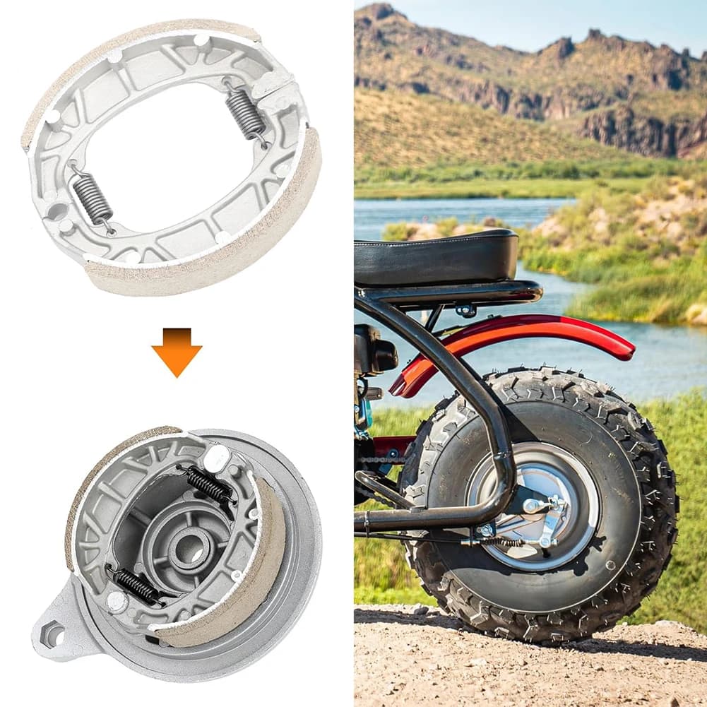 Pastiglie freno per tamburi aftermarket 105mm per CG125 progettate per Mini bici Coleman CT200U BT200X 196cc 6 5HP anteriori e posteriori