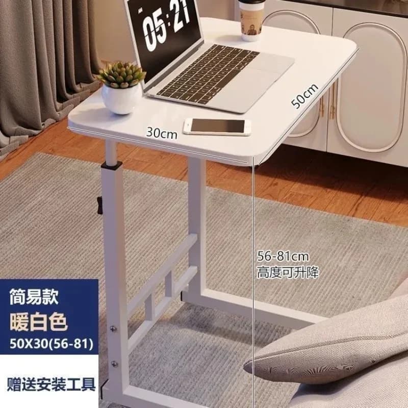 Multi-layer storage communication table Movable lifting computer table Student home dormitory desk Simple table Sofa side table