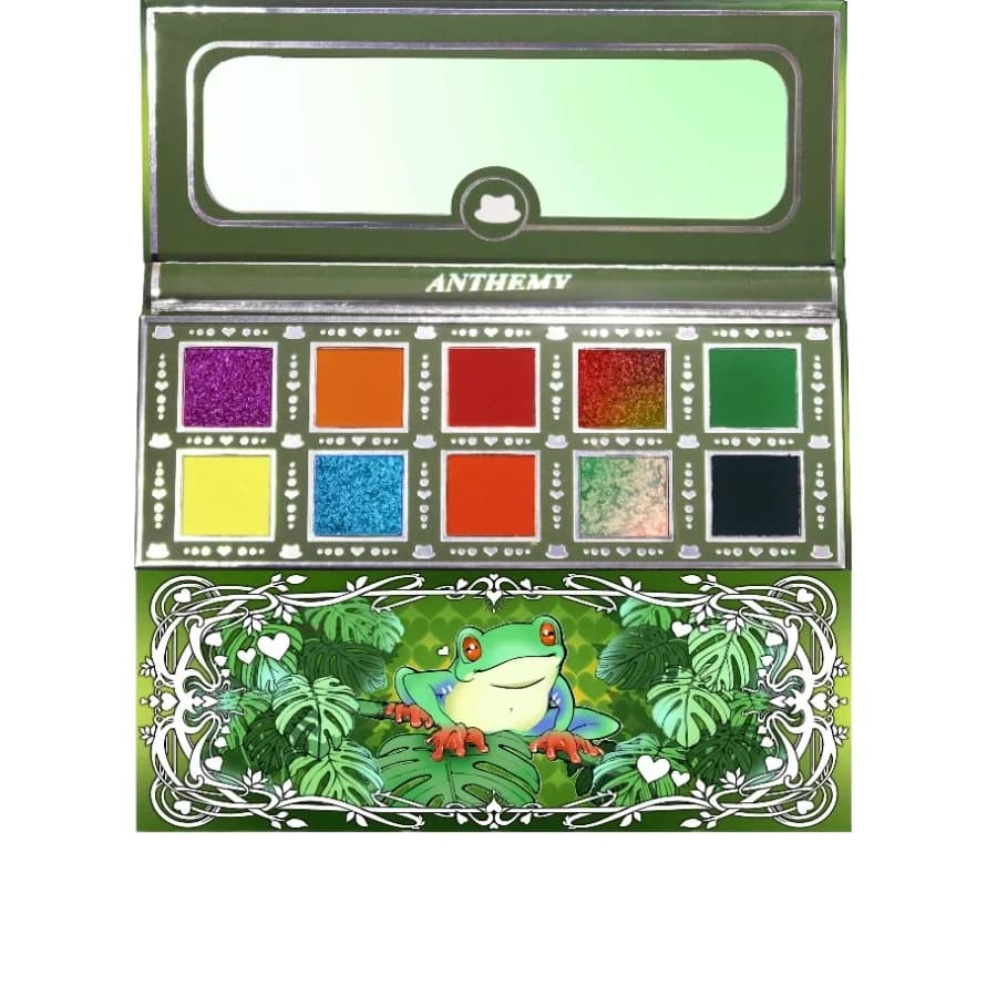 Trucco Tavolozza di ombretti da 10 colori Tavolozza di ombretti naturali ad alto pigmento, Impermeabile a lunga durata Vegan e Cruelty-Free