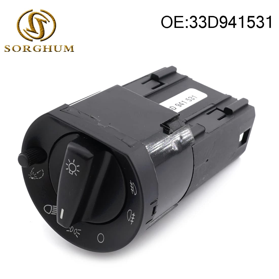 Sorgo faro Styling auto interruttore di controllo della testa accessori per VW Santana 3000 4000 Wista