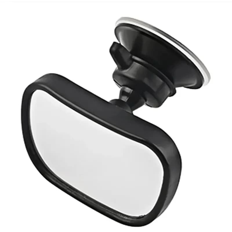 Mini seggiolino auto posteriore per bambini, specchio convesso posteriore regolabile, monitor per bambini, in auto, 2 in 1