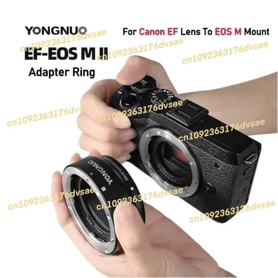 2025 New YONGNUO EFE.OSM II Adjuster ring for lens with automatic focus for Canon for EOS EF/EF-S Objective with M EF-M M2 M3 M5 M6 M10 M50 M100