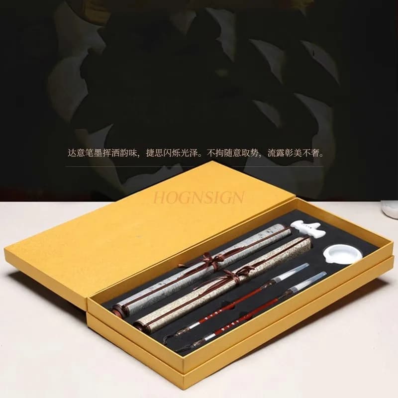 1set Water Writing Cloth Brush Set, Brush Practice Calligraphy, Brocade Calligraphy Introduction, Water Writing Cloth Set