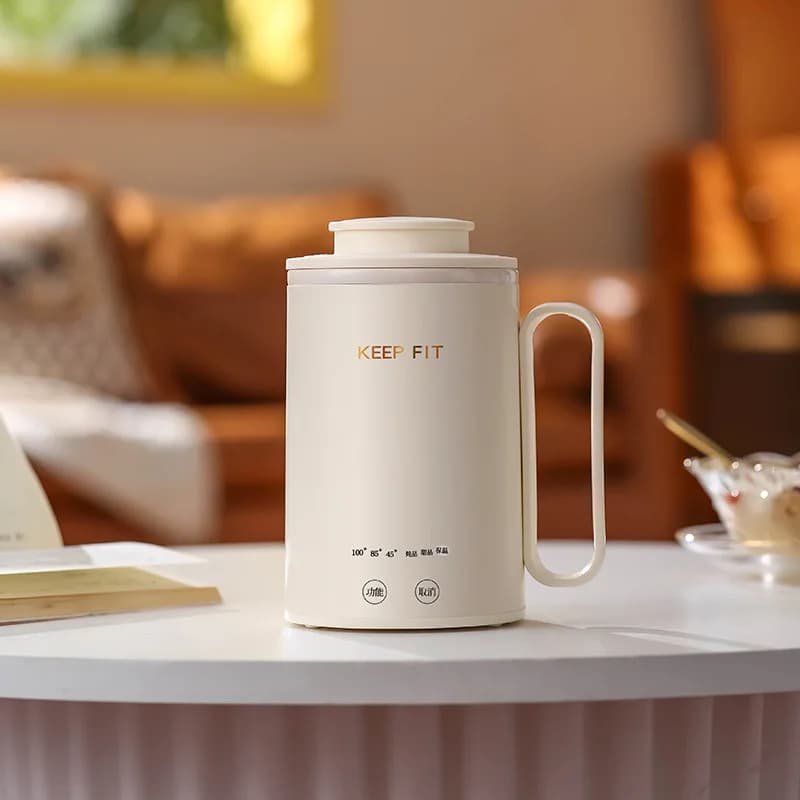New small 400 ml portable 300 W multifunctional travel kettle home stainless steel cup for stew pot for health
