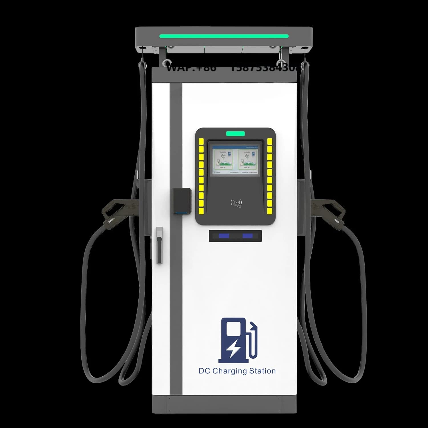 Caricatore EV Ultra-Veloce a Pavimento di Alta Qualità, Stazione di Ricarica per Veicoli Elettrici con Uscita DC, Nuova Condizione