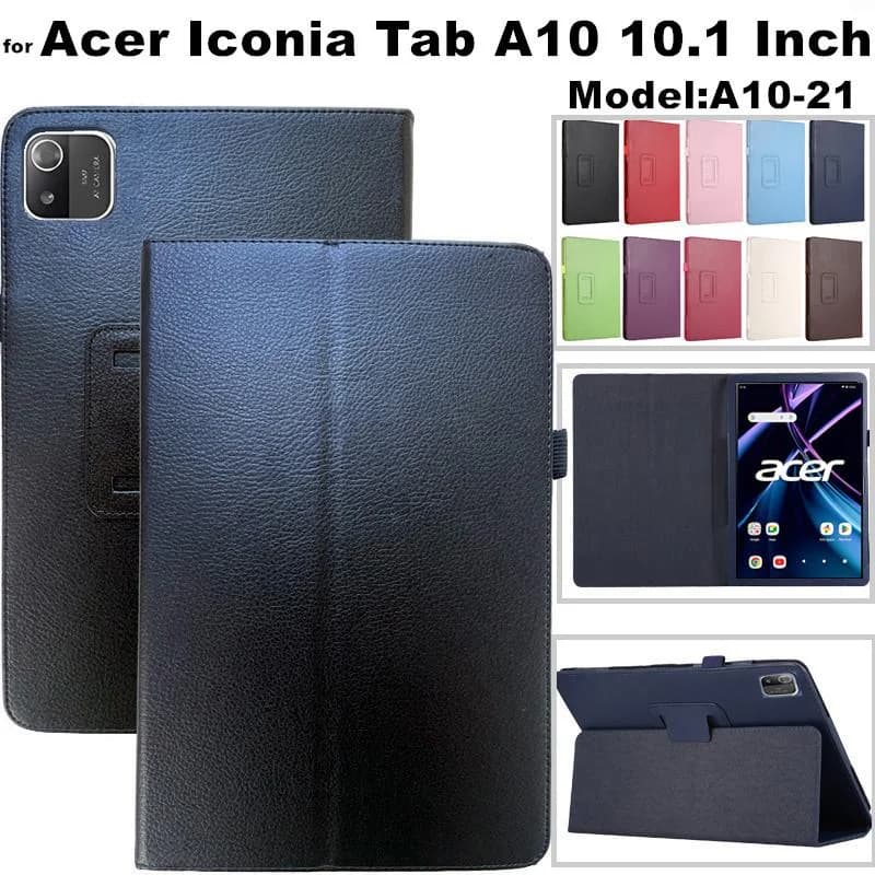 For Acer Iconia Tab A10 A10-21 10.1 inch thin and light PU leather protective case with magnetic vibration