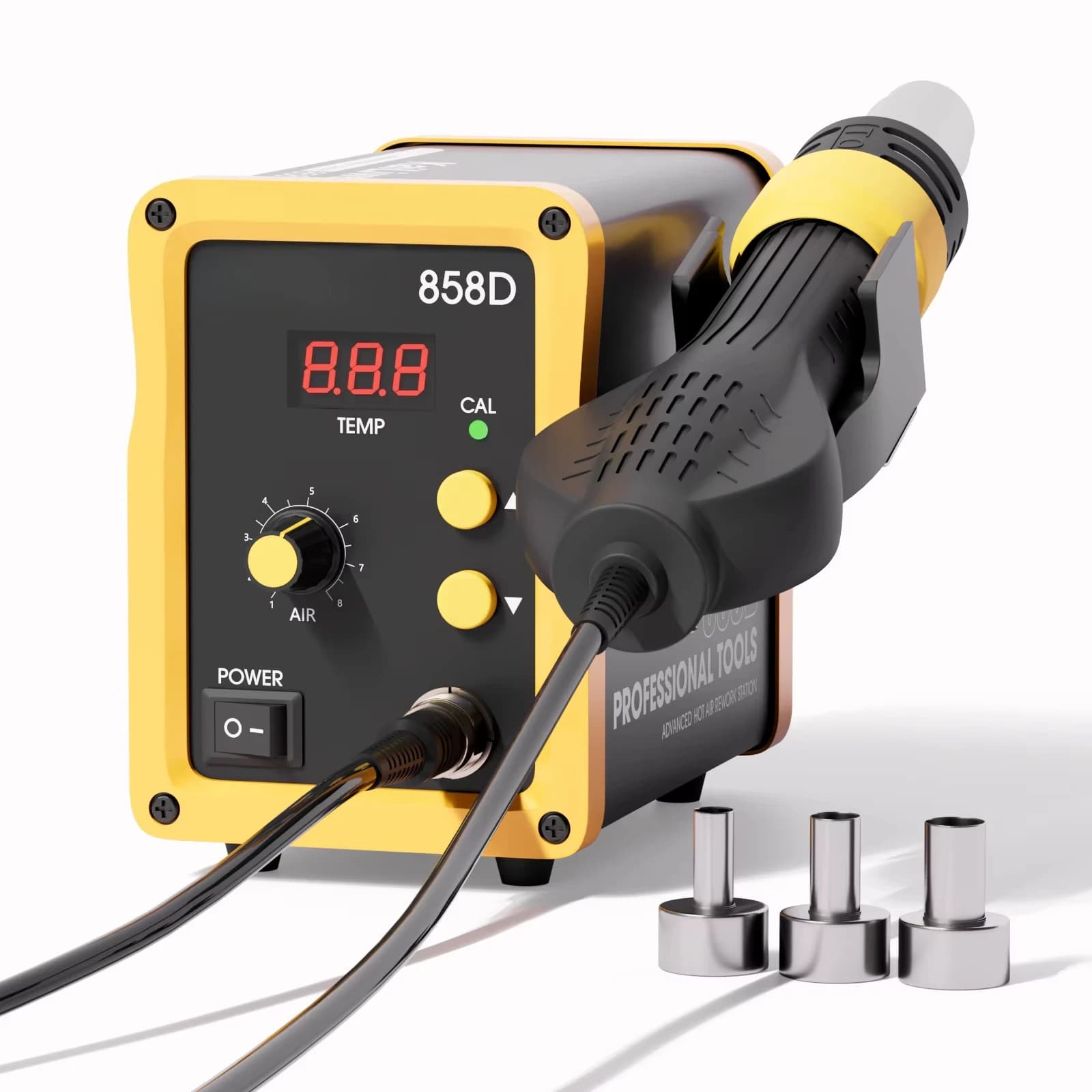 Kailiwei Hot Air Gun 858D 700W BGA Rework Solder Station Soldering Heat Air Gun Station 220V / 110V for SMD SMT Welding Repair
