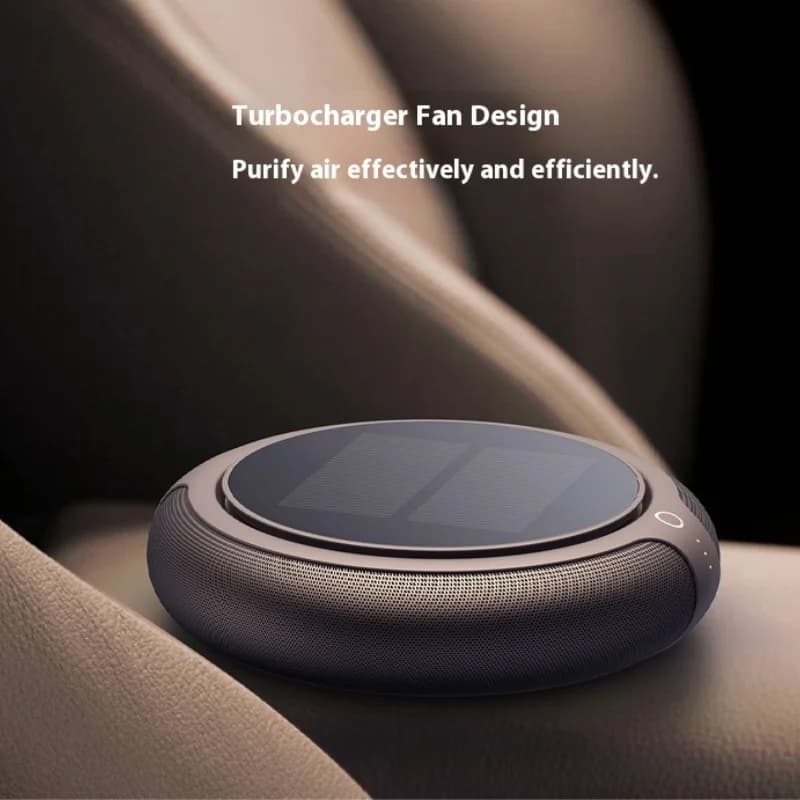 Car Air Purifier Solar Energy Deodorant Home Desk Electric Gadgets with Filter