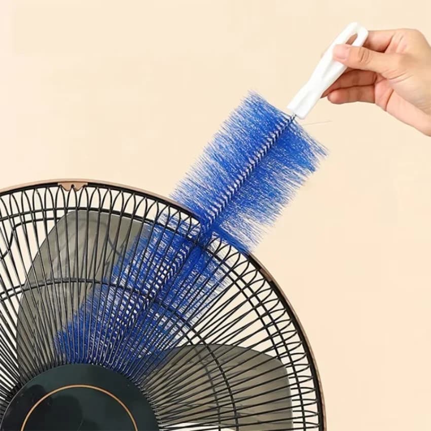 Fan Dust Removal Brush, Multifunctional Fan Brush, Dust Duster, Bendable Screen, Blinds, Encrypted Cleaning Brush
