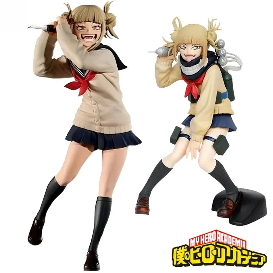Figura d'Azione Himiko Toga da 17cm di My Hero Academia, Modello Collezionabile in PVC, Personaggio Anime JK