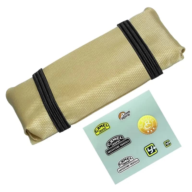 【A44M】Tenda da tetto simulata fatta a mano per RC Crawler 1/16, 1/18, 1/24 - Accessorio decorativo per modellini RC
