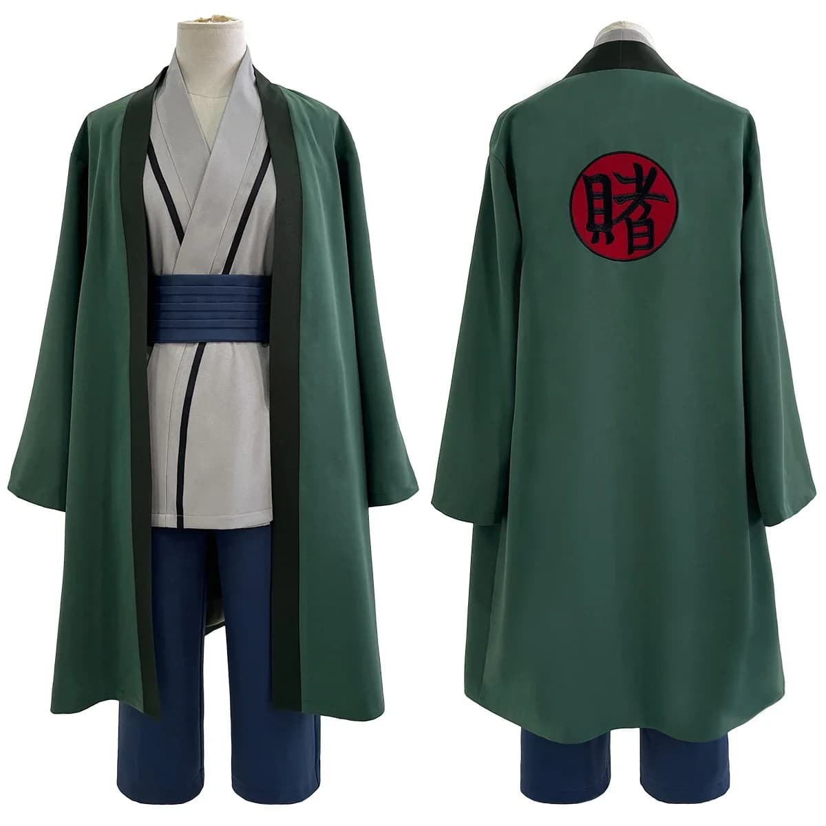 2025 HOLOUN Anime Tsunade Costume Cosplay Embroidery Haori Top Pants Halloween Belt Christmas Gift Cos Convention
