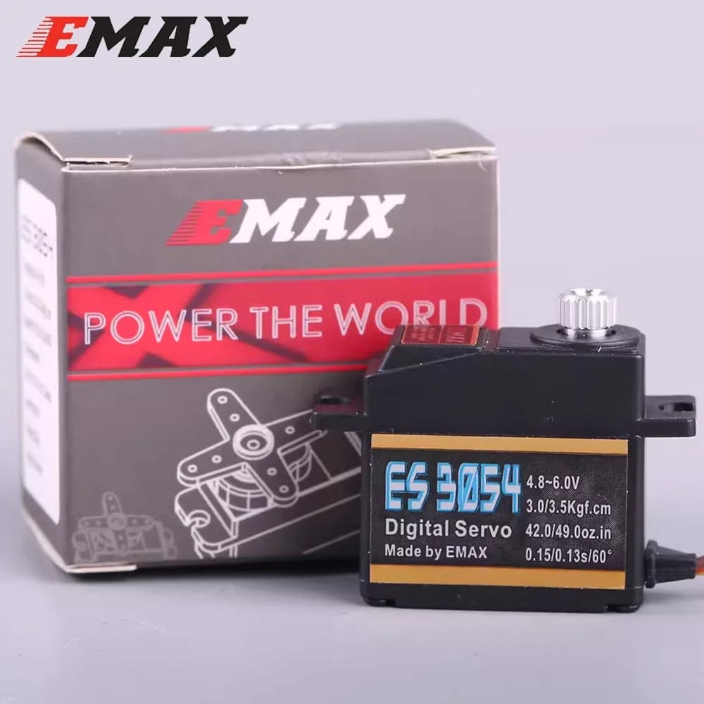 Emax ES3054 3054 4.8-6.0V 3.5kg 23T Metal Gear Digital Servo Futaba JR Plug for RC FPV Fixed Wing Airplane Helicopter Accessory