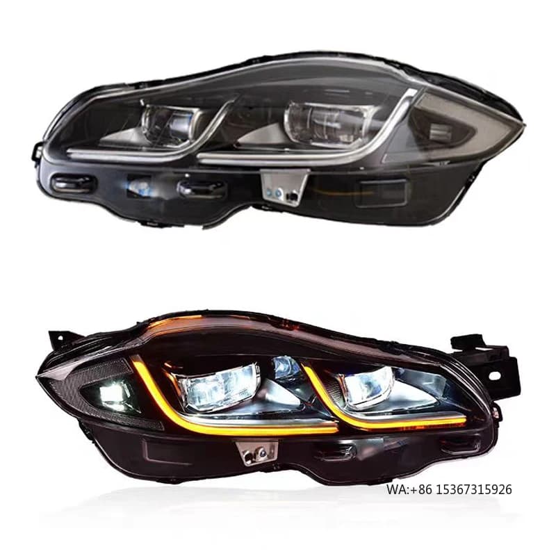 Lampada frontale 2012-2019 Lampada frontale a LED per ricambi auto per proiettore con lente per luce di marcia diurna modificata