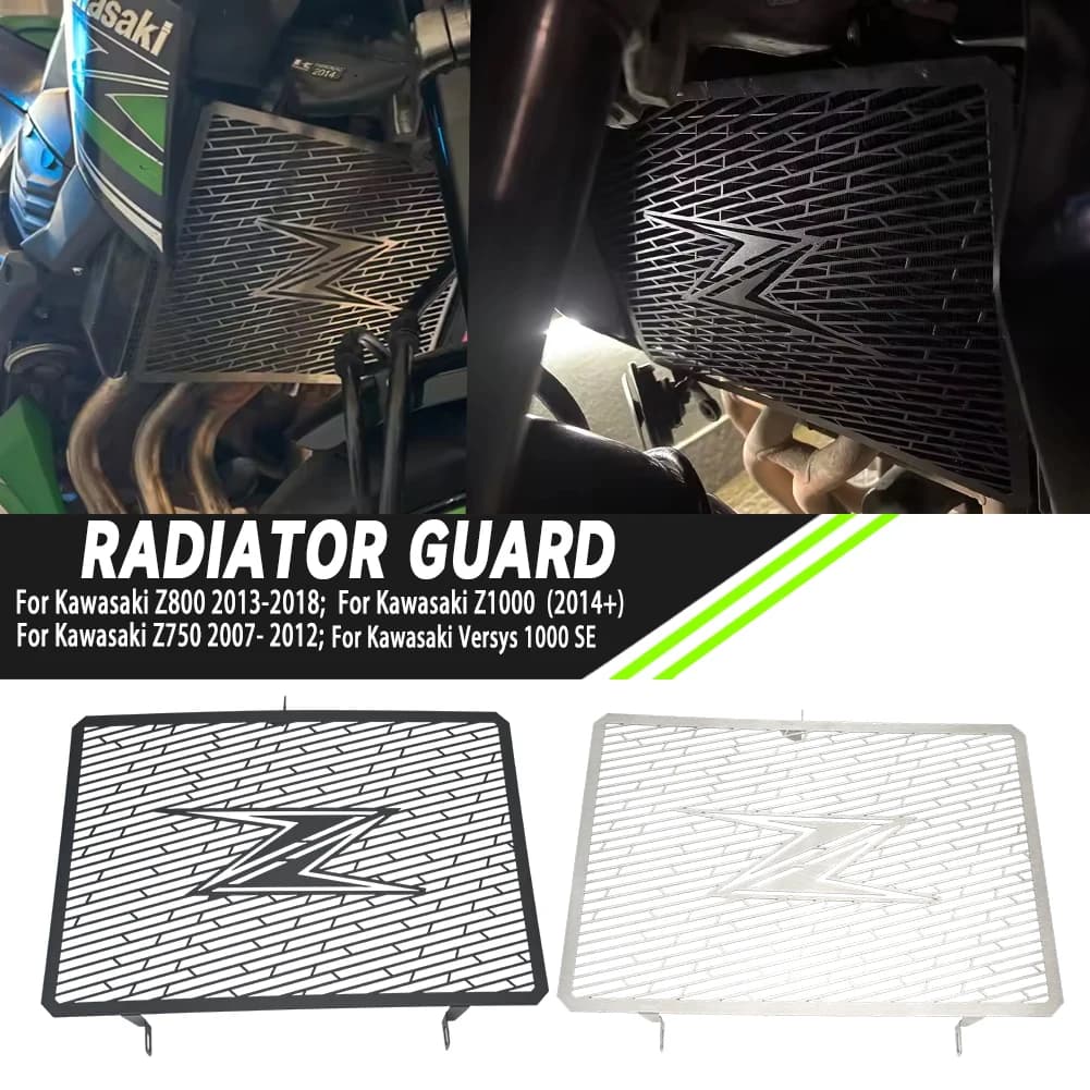 Protezione Griglia Radiatore Moto per Kawasaki Z800 Z750 Z1000 SX/R Versys 1000 SE Z1000SX Z1000R