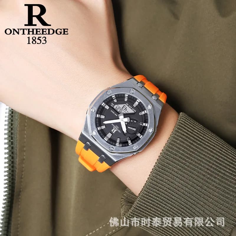 Orologio di Lusso da Uomo ONTHEEDGE*, Nuovo Modello Impermeabile Luminoso in Vendita