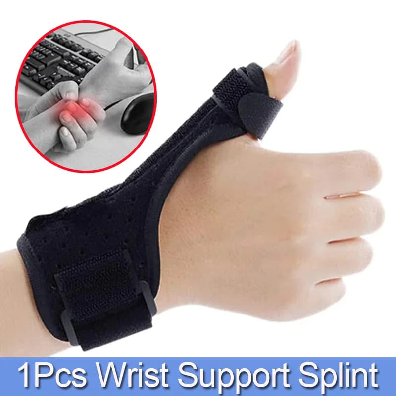 1 pz Polso Pollice Stecca Supporto-Per Tenosinovite Artrite Tendinite Trigger Pollice Immobilizzatore Adatto Uomini Donne Sinistra E Destra