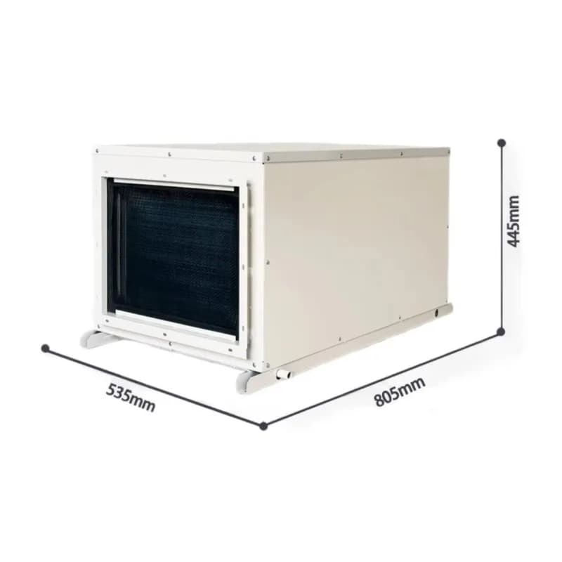 Deumidificatore moderno montato a soffitto A risparmio energetico HeavyMetal Uso commerciale Essiccatore Altri forniture da giardino