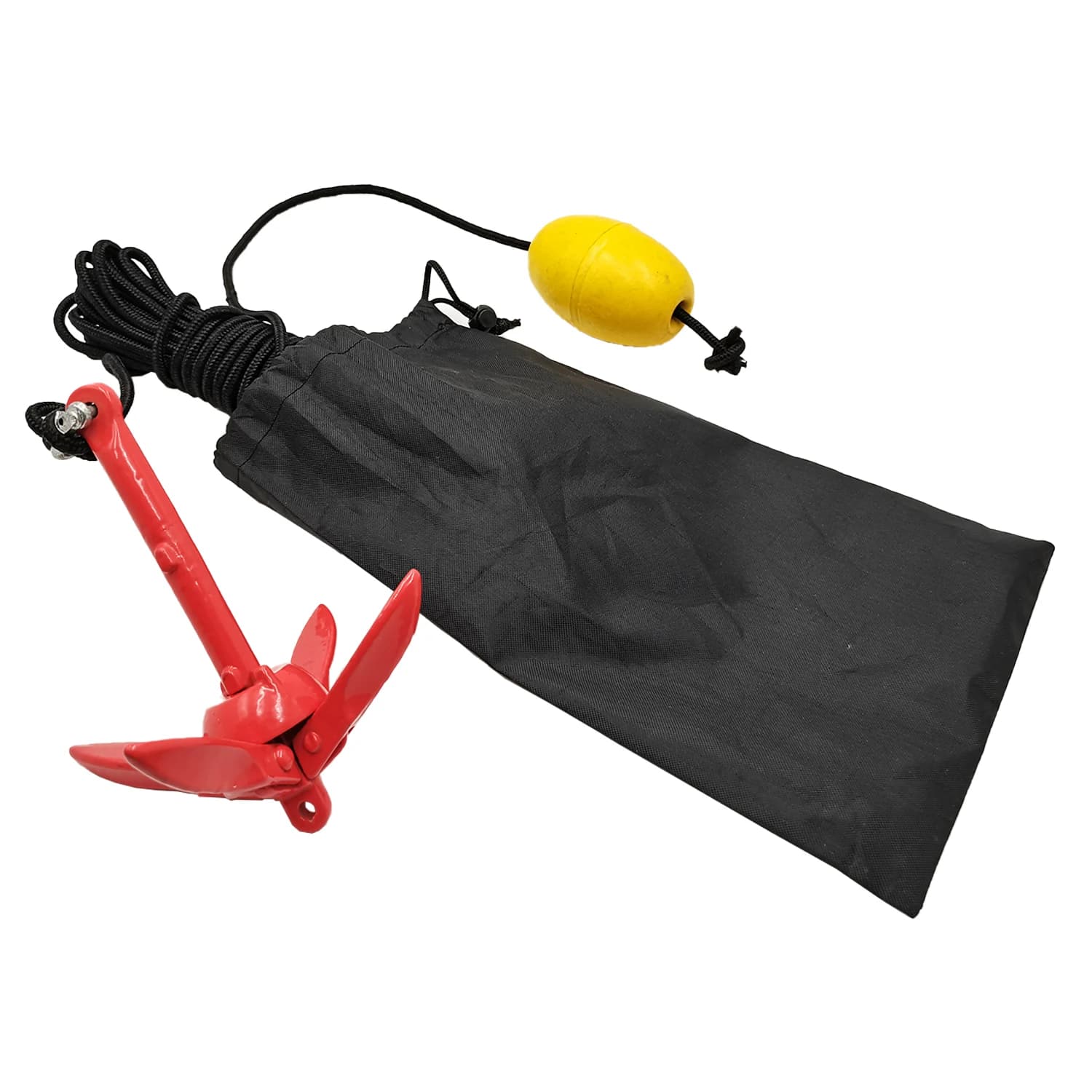 SSTT Nuovo kit di ancoraggio per kayak marino Ancoraggio pieghevole per canoa Barca Jet Ski Paddle Board Ancoraggio per kayak pieghevole