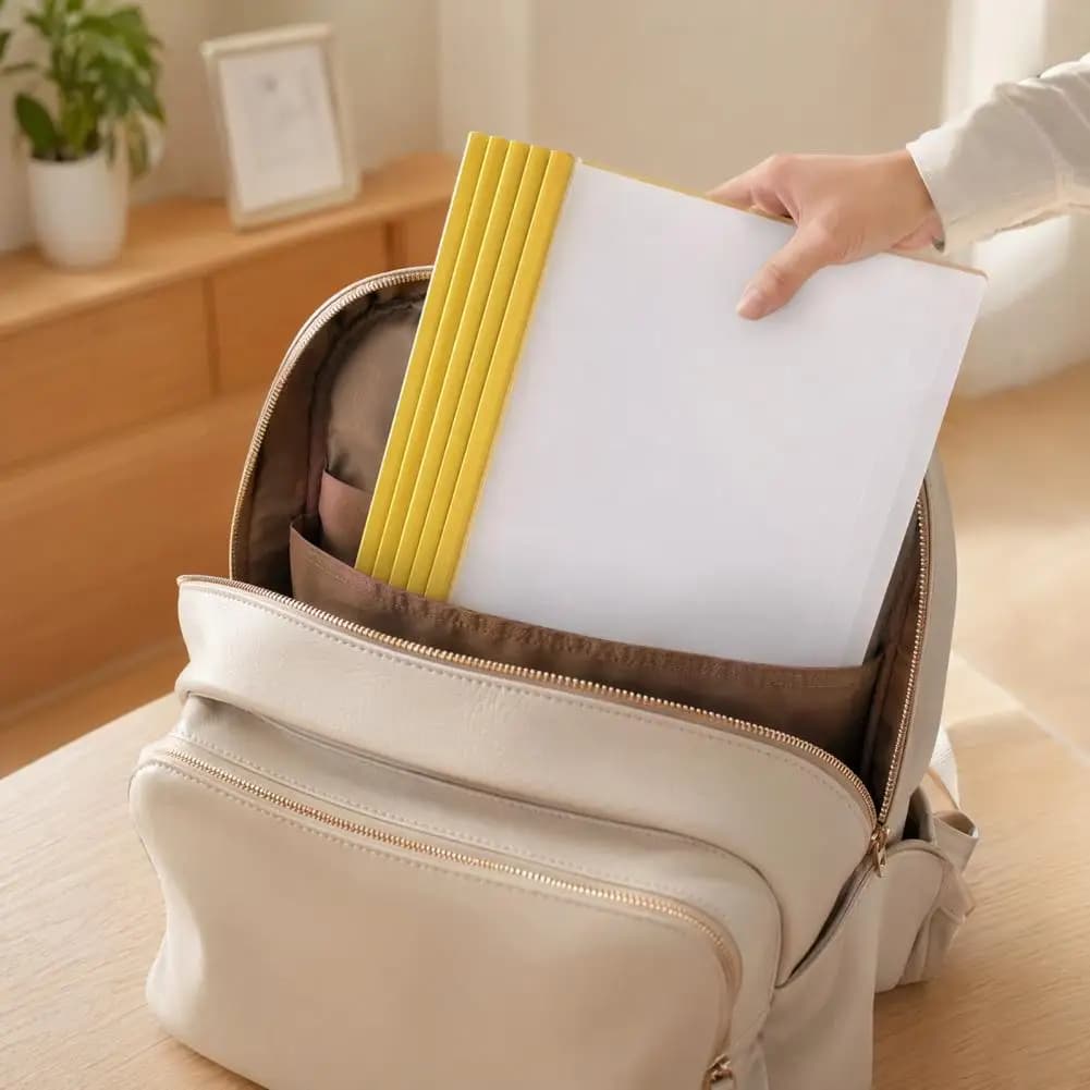 Report Cover 10 Pcs Report Folders with Sliding Bar A4 Letter Size Presentation File Covers Document Binder for School Office