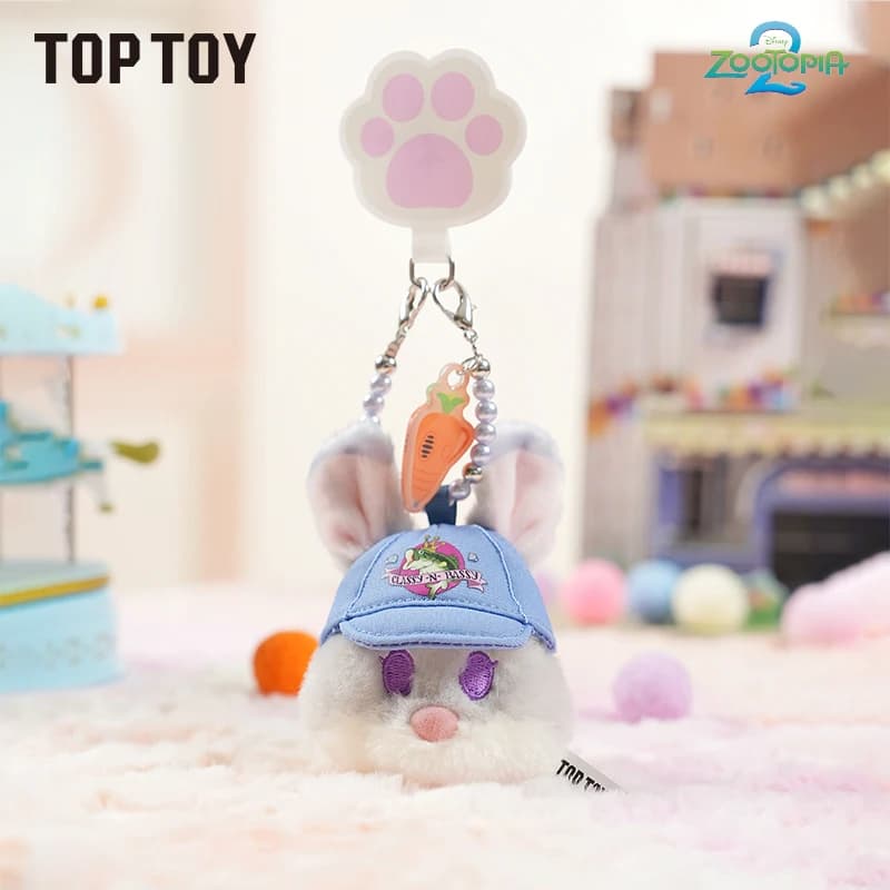 TOP TOY Ufficiale Zootopia 2 Resort: Charm per Telefono Viaggio Emozionante, Blind Box, Borsa Misteriosa con Cartone Animato Carino, da Collezione