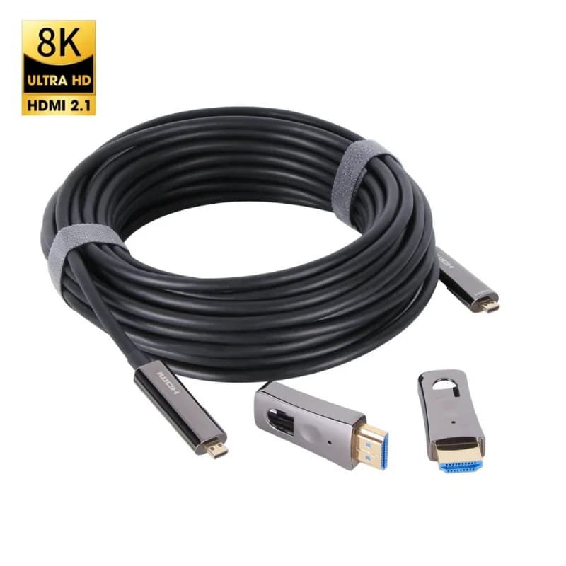 Cavo in fibra ottica da micro HDMI a HDMI 2.1
