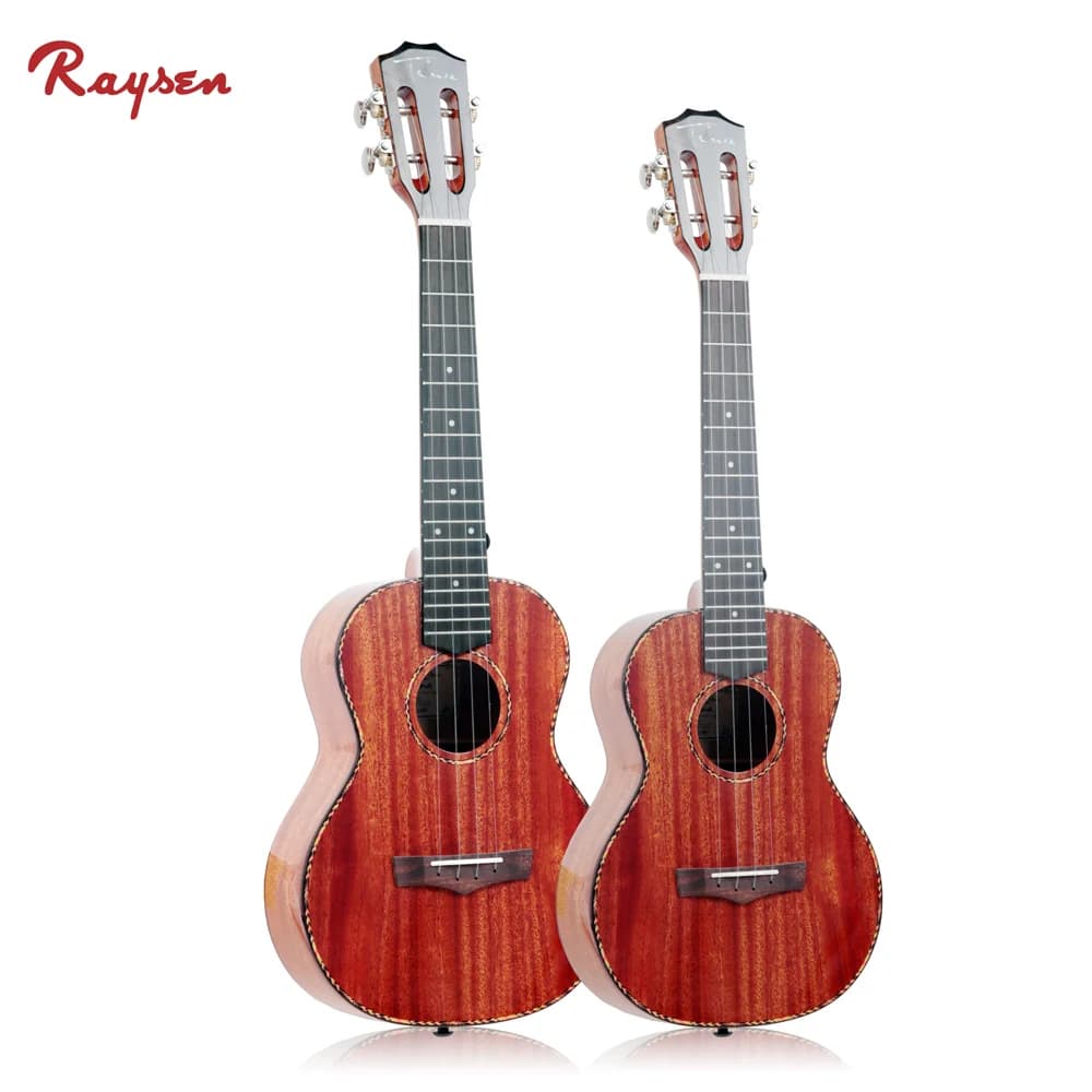 Chitarra AIl Solid Africa in legno di mogano Ukulele Raysen serie di fascia alta per ragazze
