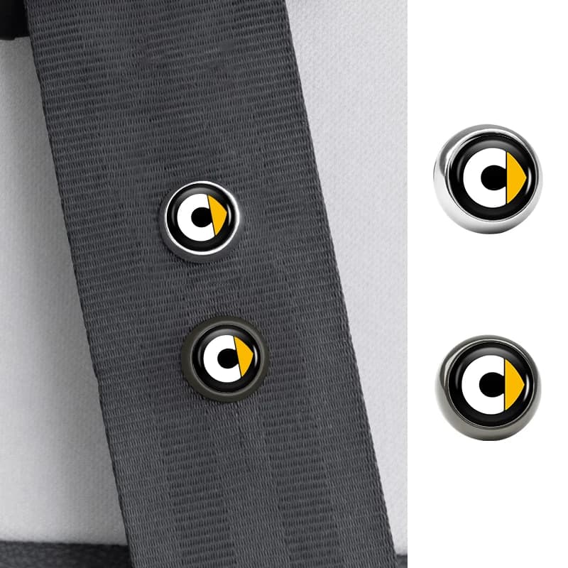 Auto Cintura di Sicurezza Tappo Fibbia Clip Auto Cintura di Sicurezza Spaziatura Limite Pulsante di Arresto Per Smart Fortwo 451 450 453 Forfour EQ Cabrio