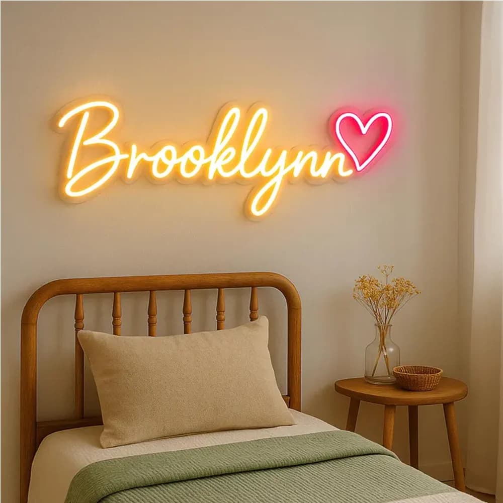 Insegna Luminosa LED Personalizzata, Luce Notturna, Insegne Neon per Matrimoni, Segnaletica per Negozi, Illuminazione LED Personalizzata per Bar o Decorazione Man Cave