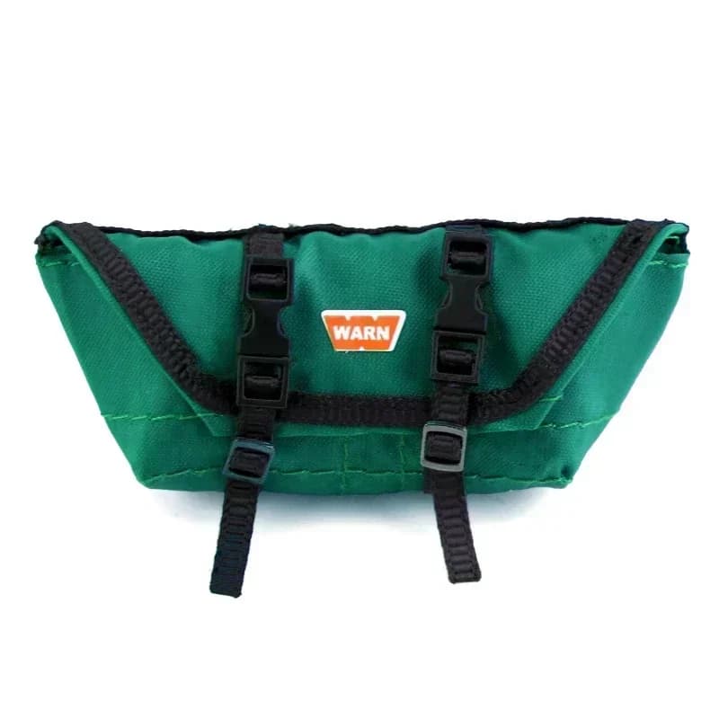 Borsa portaoggetti per tenda a baldacchino, borsa da tetto, borsa per bagagli, attrezzatura da campeggio, decorazione per auto RC Crawler TRX4M Axial SCX24 1/18 1/24