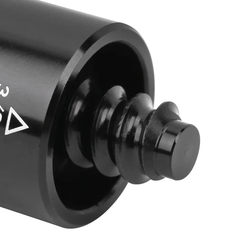 Accessori per Biliardo, Prolunga in Alluminio per Stecca da Biliardo 3/8-8 Denti, Adattatore Estensore da 1oz, Asta di Prolungamento per Stecca