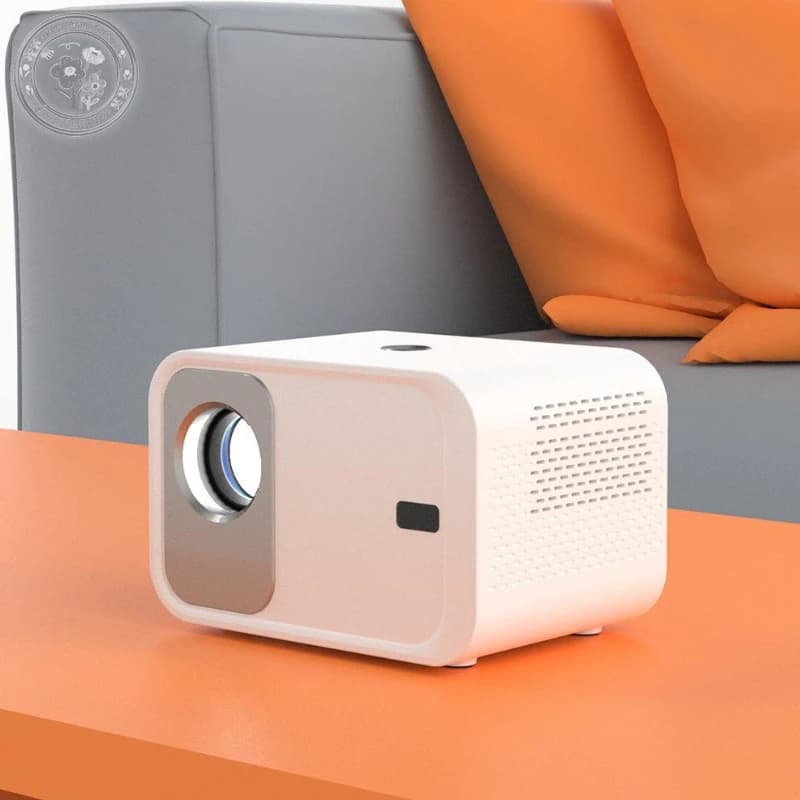 Per proiettore domestico portatile HD con messa a fuoco automatica Telefono cellulare per interni Proiettore intelligente sullo stesso schermo