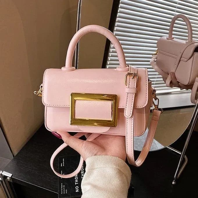 Eleganti Borse Fasciatoio Casual con Logo a Lettere per Donna, Borsa a Tracolla Chic Parigina, Borsa a Tracolla Minimalista di Lusso in Pelle alla Moda