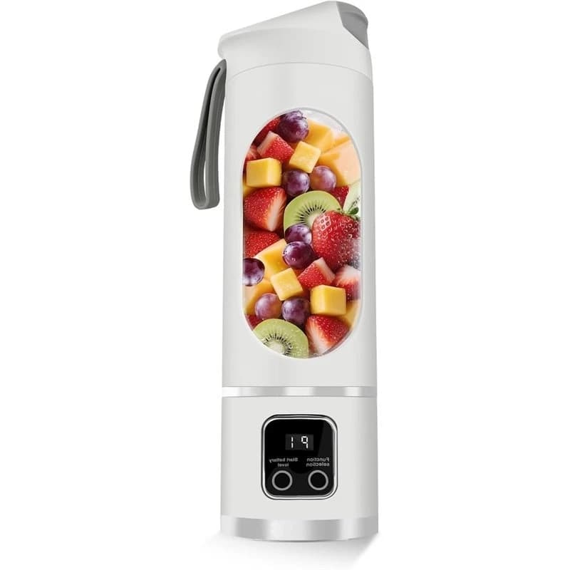 A56T-USB Rechargeable 500ML Personal Blender, 12-Blade For Smoothie Maker, Portable Juicer Cup For Protein For Smoothies A