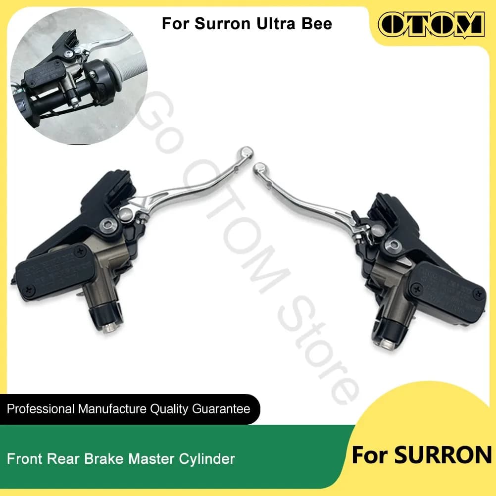 OTOM For Surron Ultra Bee Motorcycle Front Rear Brake Master Pump Cylinder Assembly Handle SUR-RON UltraBee Electric Dirt Bikes