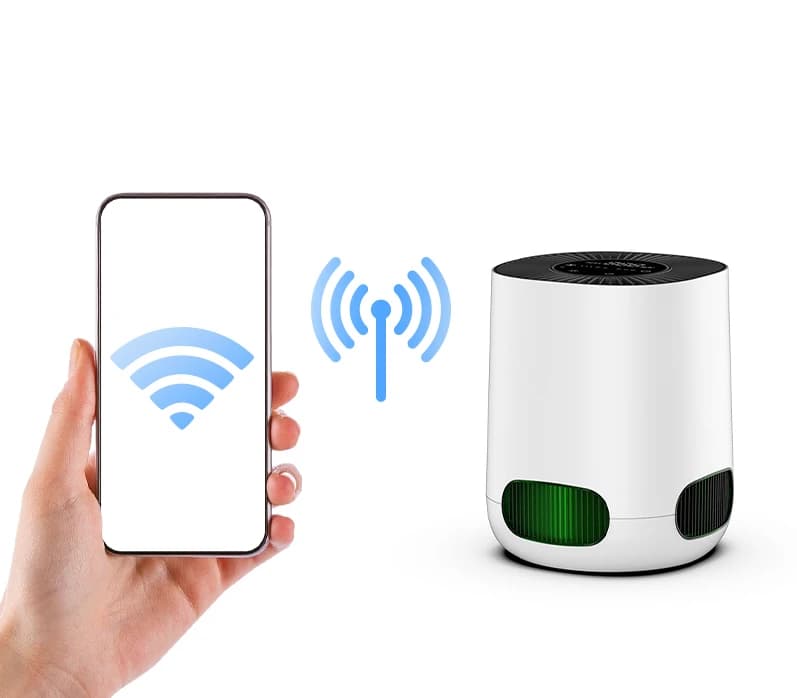 Smart WIFI Control Industrial Air Cleaner H13 HEPA Plant Air Purifier