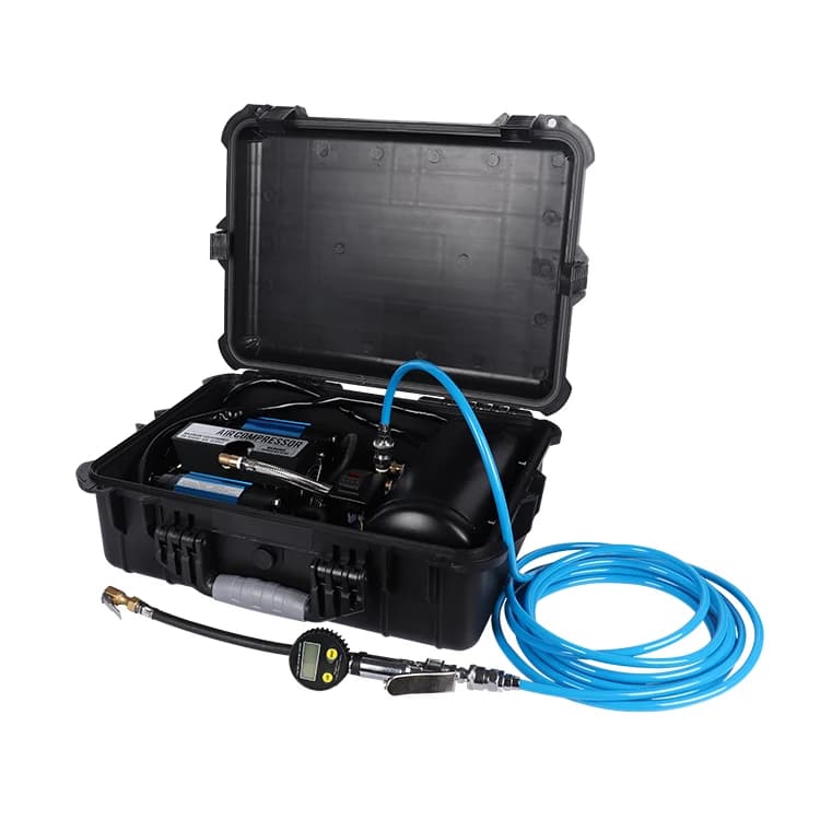 Compressore d'aria per auto a doppio cilindro per pneumatici 4x4