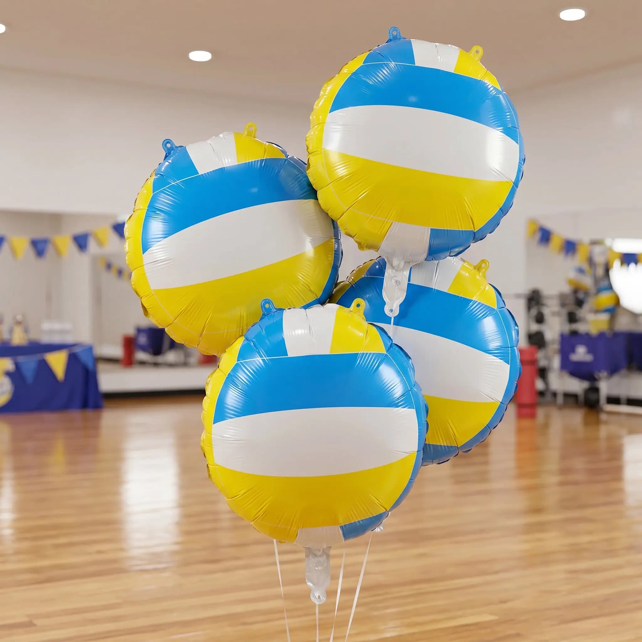 6 Palloncini a Tema Pallavolo Gonfiabili da 18 Pollici, Decorazioni per Feste di Compleanno, Forniture per Feste Sportive, Decorazioni per Esterni