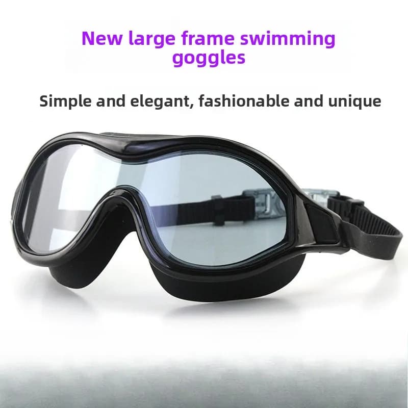 New swim glasses for men and women adult swimwear high-definition waterproof swimwear Flat swimwear with large frame